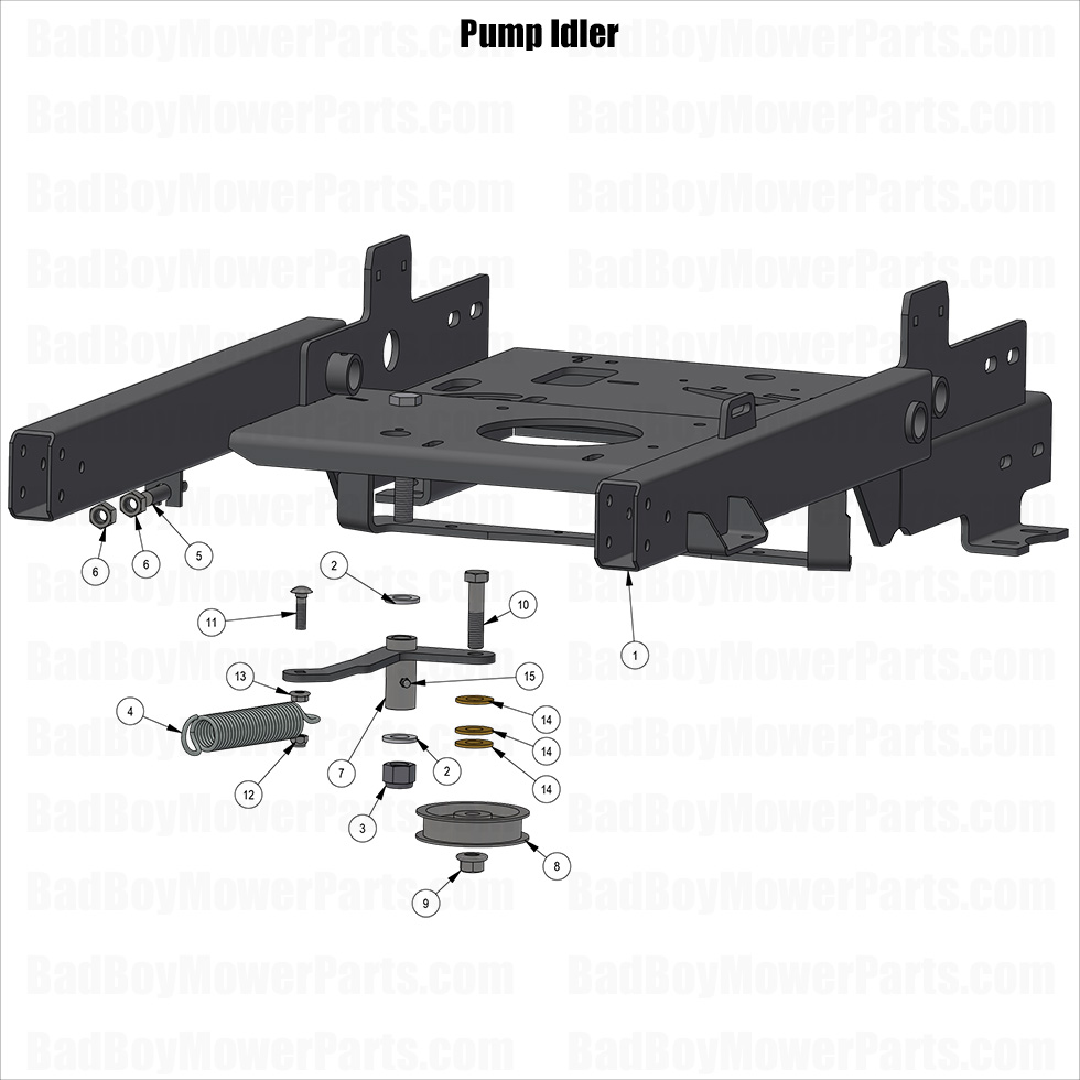 2025 Revolt (36" Deck) - Pump Idler